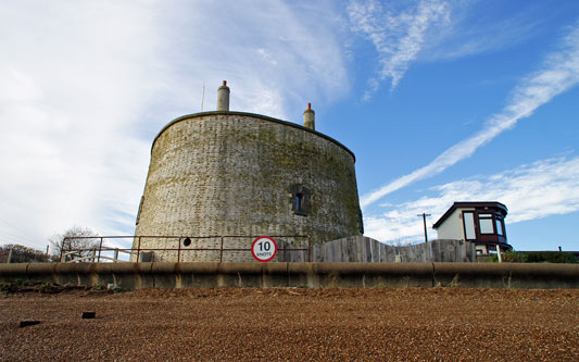 Martello Tower U at Felixstowe - Photo: © Ian Boyle, 23rd November 2012 - www.simplonpc.co.uk