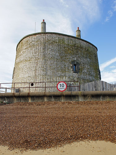 Martello Tower U at Felixstowe - Photo: © Ian Boyle, 23rd November 2012 - www.simplonpc.co.uk