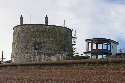 Martello Tower U at Felixstowe - Photo: © Ian Boyle, 23rd November 2012 - www.simplonpc.co.uk