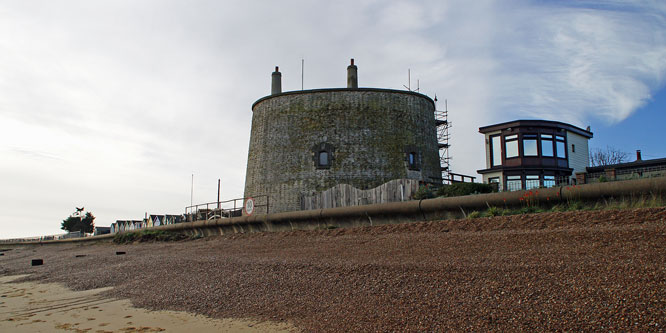 Martello Tower U at Felixstowe - Photo: © Ian Boyle, 23rd November 2012 - www.simplonpc.co.uk