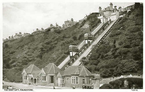 FOLKESTONE EAST LEAS CLIFF LIFT - www.simplonpc.co.uk