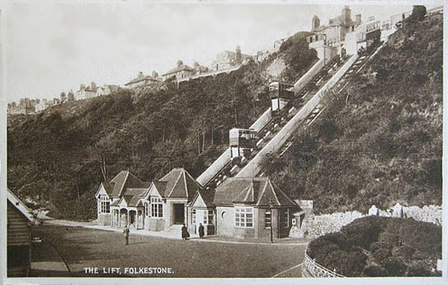 FOLKESTONE EAST LEAS CLIFF LIFT - www.simplonpc.co.uk