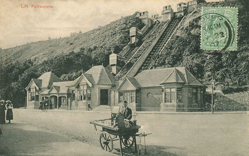 FOLKESTONE EAST LEAS CLIFF LIFT - www.simplonpc.co.uk