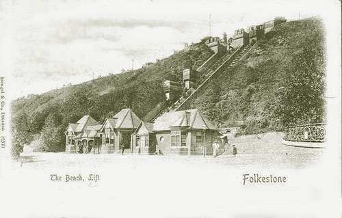 FOLKESTONE EAST LEAS CLIFF LIFT - www.simplonpc.co.uk