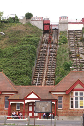 FOLKESTONE LEAS CLIFF LIFT - Photo: © Ian Boyle, 10th May 2007 - www.simplonpc.co.uk