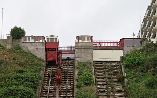 FOLKESTONE LEAS CLIFF LIFT - Photo: © Ian Boyle, 10th May 2007 - www.simplonpc.co.uk