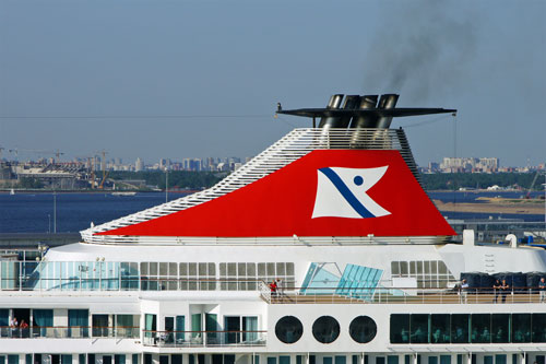 Balmoral at St Petersburg Cruise Terminal - Photo:  Ian Boyle 27th May 2013