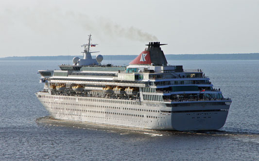 Balmoral at St Petersburg Cruise Terminal - Photo:  Ian Boyle 27th May 2013