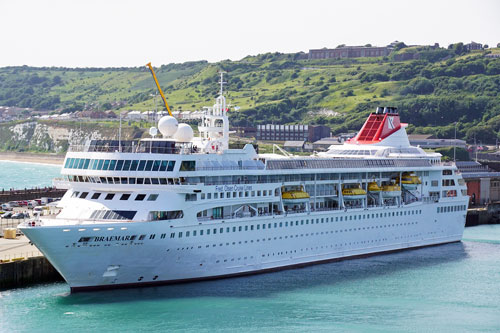 BRAEMAR (Fred.Olsen) - Dover - Photo: © Ian Boyle, 18th July 2015 - www.simplonpc.co.uk