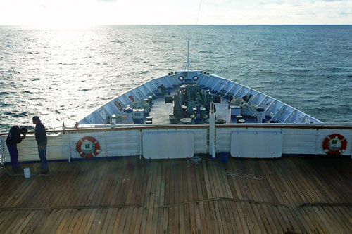 On board FUNCHAL - Photo:  Ian Boyle, 19th April 2009 - www.simplonpc.co.uk