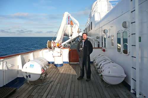 On board FUNCHAL - Photo:  Ian Boyle, 19th April 2009 - www.simplonpc.co.uk