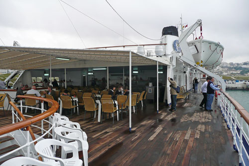 On board FUNCHAL - Photo:  Ian Boyle, 18th April 2009 - www.simplonpc.co.uk