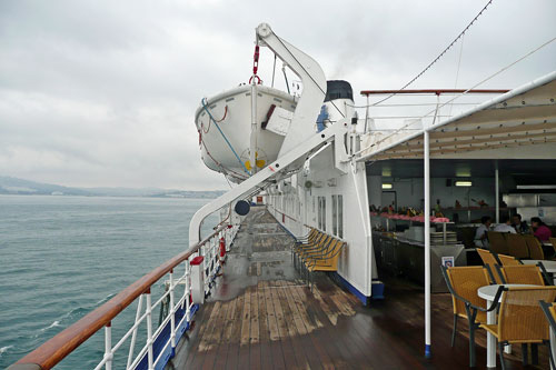 On board FUNCHAL - Photo:  Ian Boyle, 18th April 2009 - www.simplonpc.co.uk