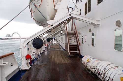 On board FUNCHAL - Photo:  Ian Boyle, 18th April 2009 - www.simplonpc.co.uk