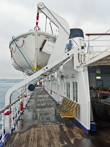 On board FUNCHAL - Photo:  Ian Boyle, 18th April 2009 - www.simplonpc.co.uk