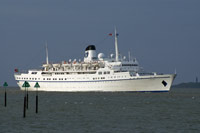 FUNCHAL arriving at Harwich