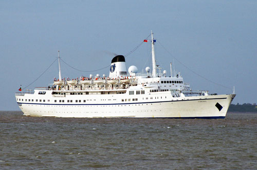 FUNCHAL arriving at Harwich on  3rd May 2009