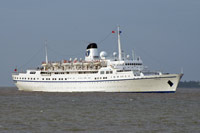 FUNCHAL arriving at Harwich