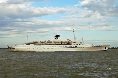 FUNCHAL arriving at Harwich on  3rd May 2009