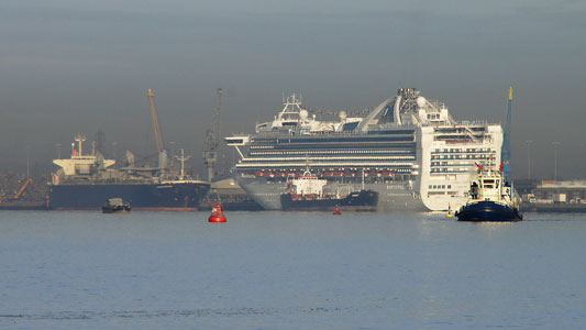 GRAND PRINCESS Cruise - Photo: © Ian Boyle, 21st October 2011 - www.simplonpc.co.uk