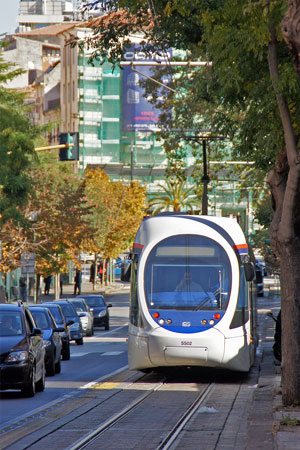 Sassari Metro - Photo: © Ian Boyle, 26th October 2011 - www.simplonpc.co.uk