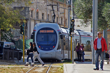 Sassari Metro - Photo: © Ian Boyle, 26th October 2011 - www.simplonpc.co.uk