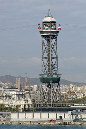 Barcelona Cable Car - www.simplonpc.co.uk - Photo:  Ian Boyle, 30th October 2011