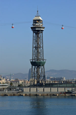 Telefèric del Port (Port-Montjuic Cable Car) - Photo: © Ian Boyle, 30th October 2011 - www.simplonpc.co.uk