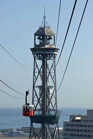 Barcelona Cable Car - www.simplonpc.co.uk - Photo:  Ian Boyle, 30th October 2011