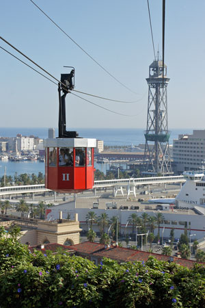 Telefèric del Port (Port-Montjuic Cable Car) - Photo: © Ian Boyle, 30th October 2011 - www.simplonpc.co.uk