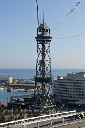 Telefèric del Port (Port-Montjuic Cable Car) - Photo: © Ian Boyle, 30th October 2011 - www.simplonpc.co.uk