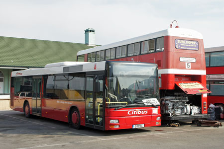 Gibraltar Buses - Photo: © Ian Boyle, 1st  November 2011 - www.simplonpc.co.uk