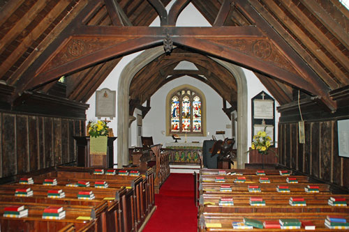 GREENSTED CHURCH - Photo: ©2013 Ian Boyle - www.simplompc.co.uk - Simplon Postcards