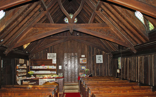 GREENSTED CHURCH - Photo: ©2013 Ian Boyle - www.simplompc.co.uk - Simplon Postcards