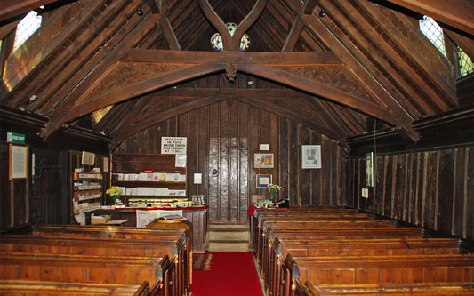 GREENSTED CHURCH - Photo: ©2013 Ian Boyle - www.simplompc.co.uk - Simplon Postcards