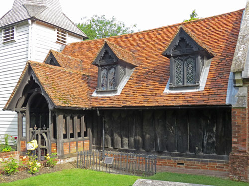 GREENSTED CHURCH - Photo: ©2013 Ian Boyle - www.simplompc.co.uk - Simplon Postcards