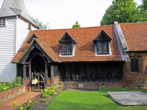 GREENSTED CHURCH - Photo: ©2013 Ian Boyle - www.simplompc.co.uk - Simplon Postcards