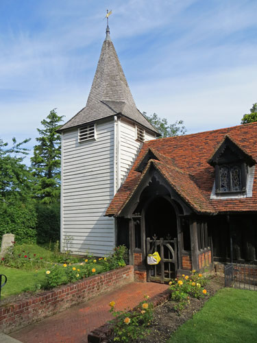 GREENSTED CHURCH - Photo: ©2013 Ian Boyle - www.simplompc.co.uk - Simplon Postcards