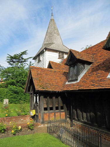 GREENSTED CHURCH - Photo: ©2013 Ian Boyle - www.simplompc.co.uk - Simplon Postcards