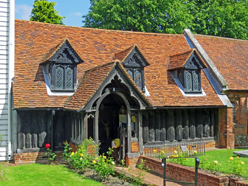 GREENSTED CHURCH - Photo: ©2013 Ian Boyle - www.simplompc.co.uk - Simplon Postcards