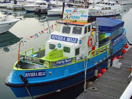 Riviera Belle - © Greenway Ferry - www.greenwayferry.co.uk