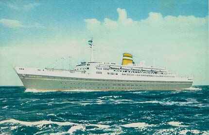 #php.01745 Photo SS STATENDAM HOLLAND AMERICA LINE 1956 PAQUEBOT OCEAN LINER 