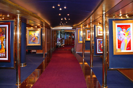 Eurodam - Deck 2 Lower Promenade Deck - Art Gallery