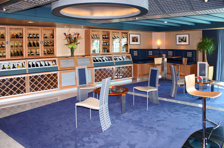 Eurodam - Deck 2 Lower Promenade Deck - Pinnacle Bar