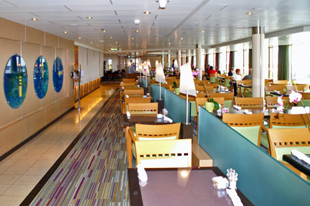 Eurodam - Lido restaurant on the Lido Deck (Deck 9)