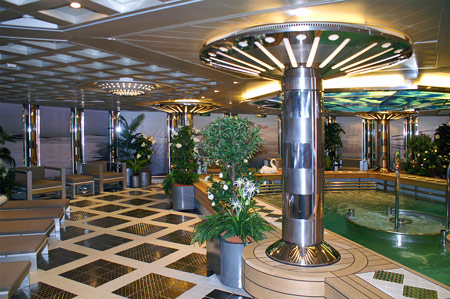 Eurodam - Greenhouse Spa Hydro Pool on the Lido Deck (Deck 9)