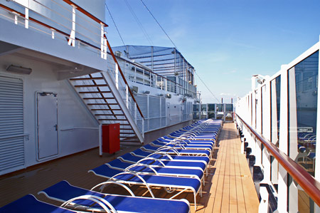 EURODAM - Panorama Deck aft -  Photo: © Ian Boyle, 10th May 2009