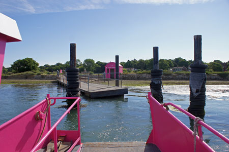 Warsash Ferry Pier - Hamble-Warsash Ferry - Photo: © Ian Boyle, 22nd June 2010 - www.simplonpc.co.uk