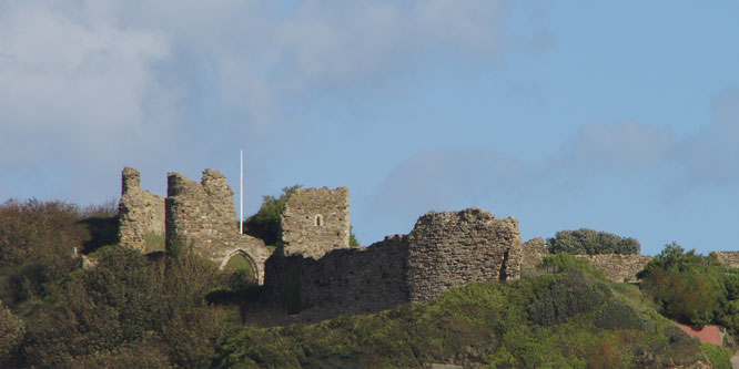 Hastings Castle - Photo: © Ian Boyle, 4th October 2012 -  www.simplonpc.co.uk