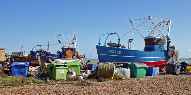 Hastings Fishing Fleet - www.simplonpc.co.uk